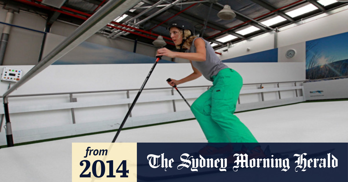 Video Summer skiing in Sydney